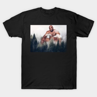 Barry wood bobblehead sitting in wood Funny T-Shirt